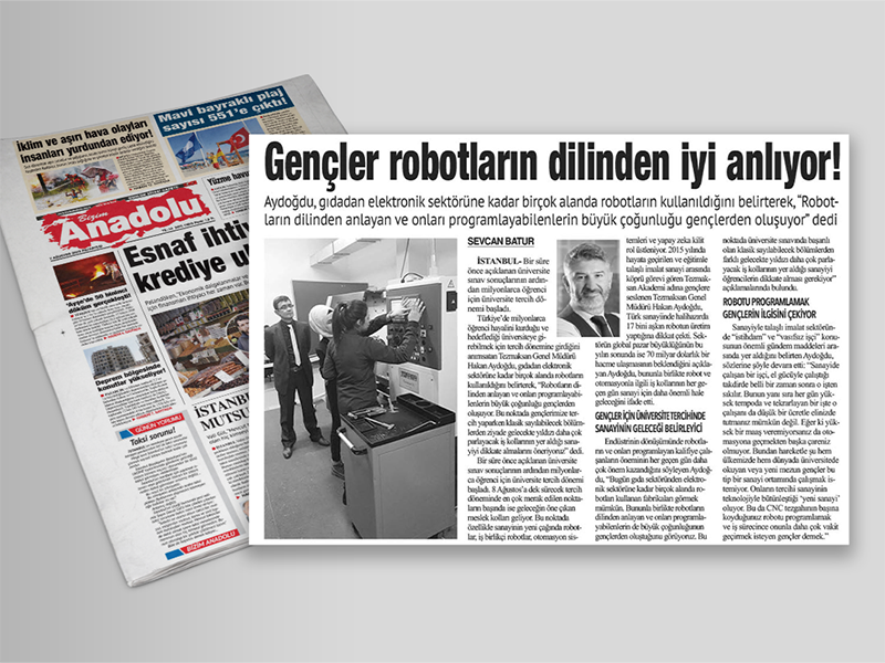 GENÇLER ROBOTLARIN DİLİNDEN İYİ ANLIYOR!